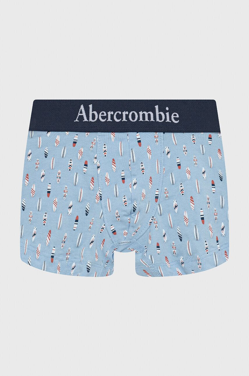 Abercrombie & Fitch boxeri copii 5-pack culoarea bordo - Pled.ro