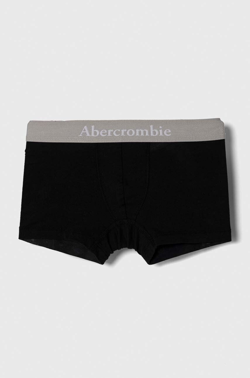 Abercrombie & Fitch boxeri copii 5-pack culoarea gri - Pled.ro