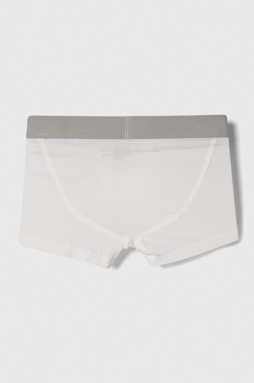 Abercrombie & Fitch boxeri copii 5-pack culoarea gri - Pled.ro