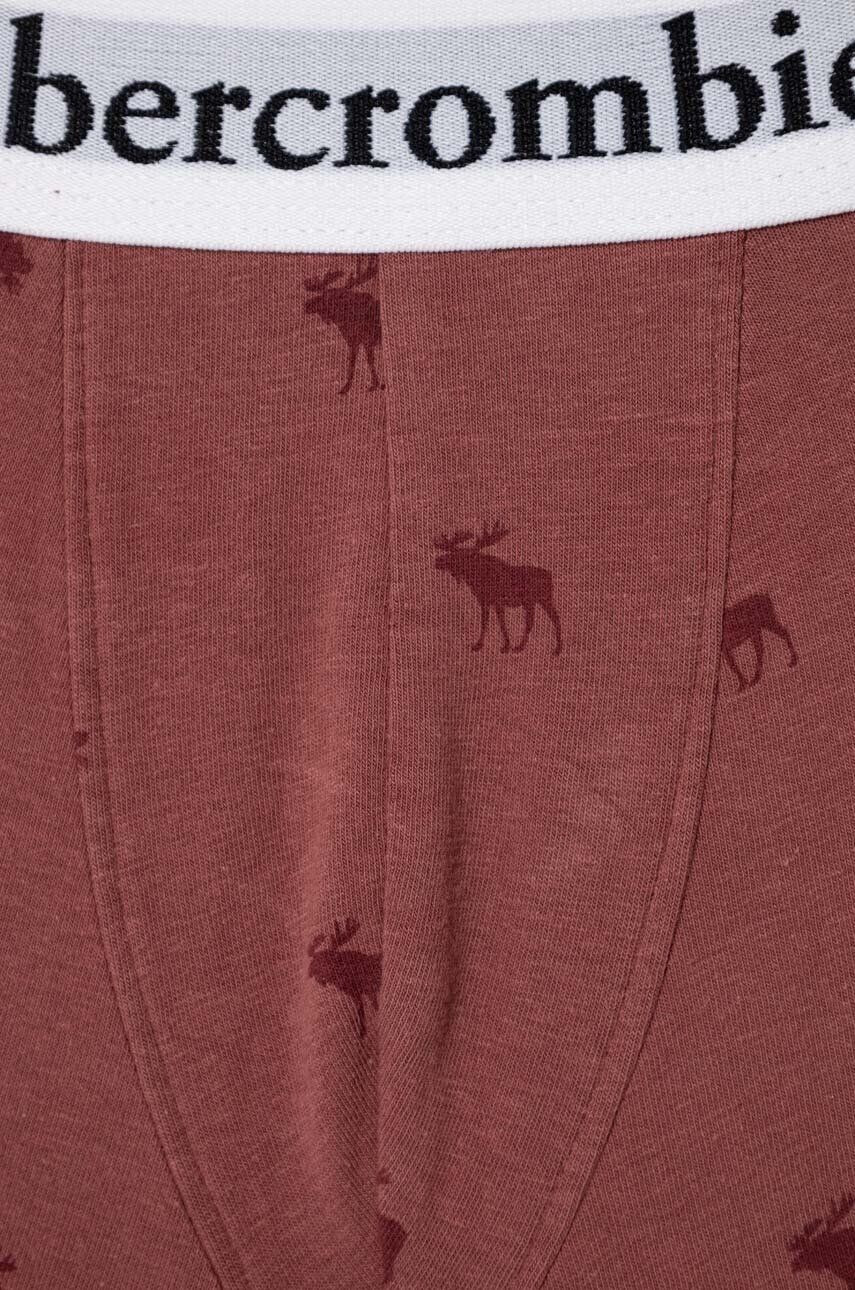 Abercrombie & Fitch boxeri copii 7-pack culoarea bordo - Pled.ro