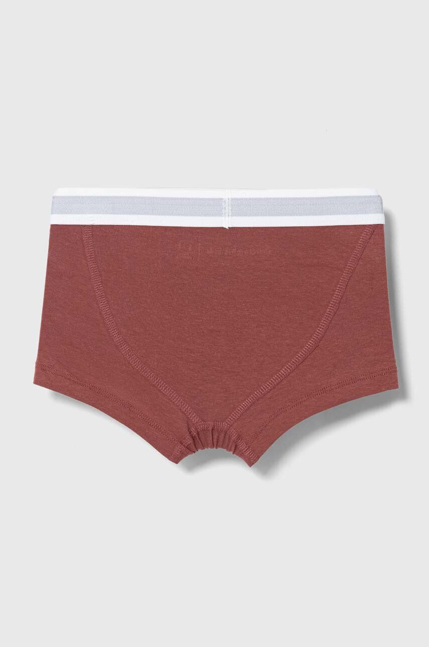 Abercrombie & Fitch boxeri copii 7-pack culoarea bordo - Pled.ro