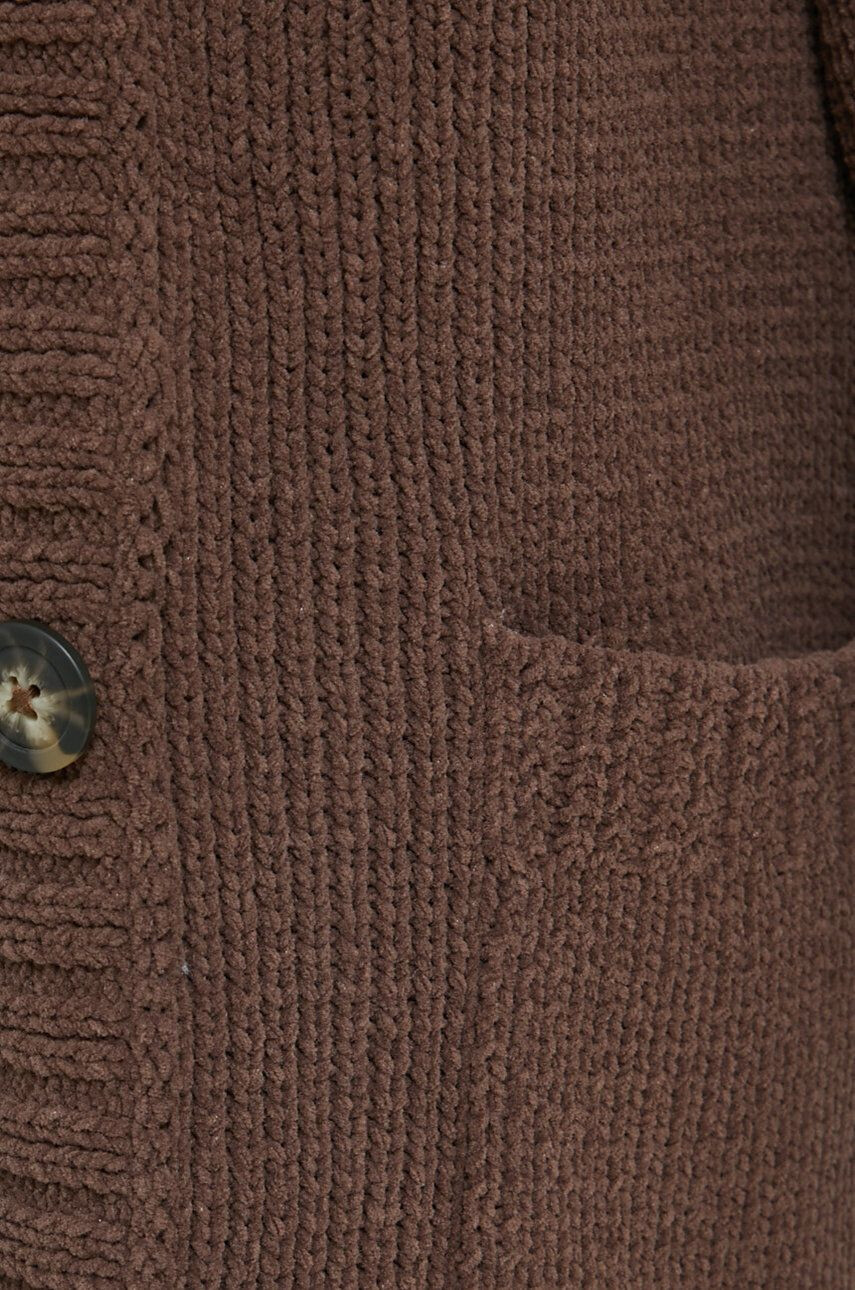 Abercrombie & Fitch cardigan femei culoarea maro călduros - Pled.ro