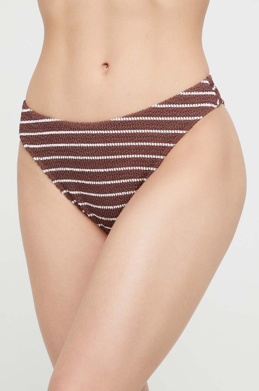 Abercrombie & Fitch chiloti de baie culoarea maro - Pled.ro