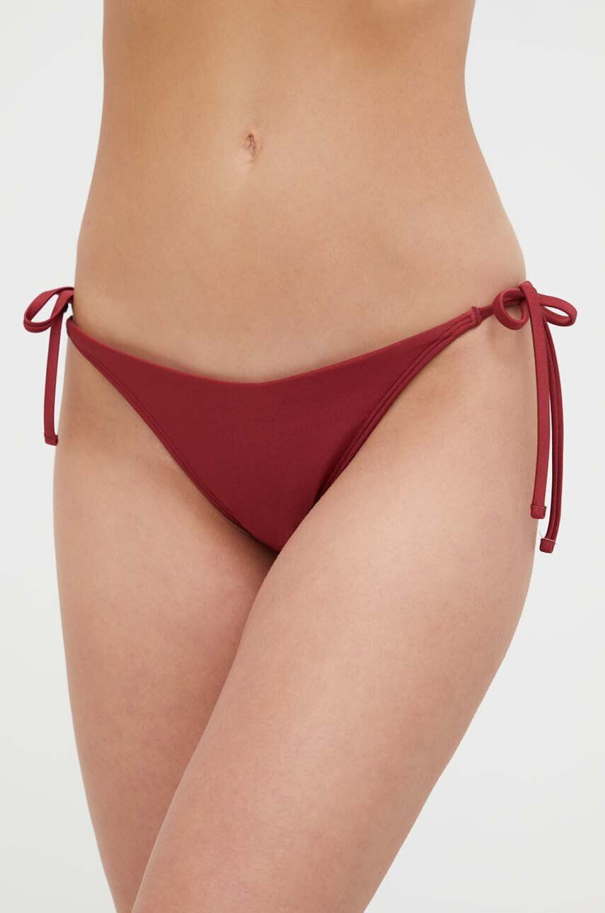 Abercrombie & Fitch chiloti de baie culoarea bordo - Pled.ro