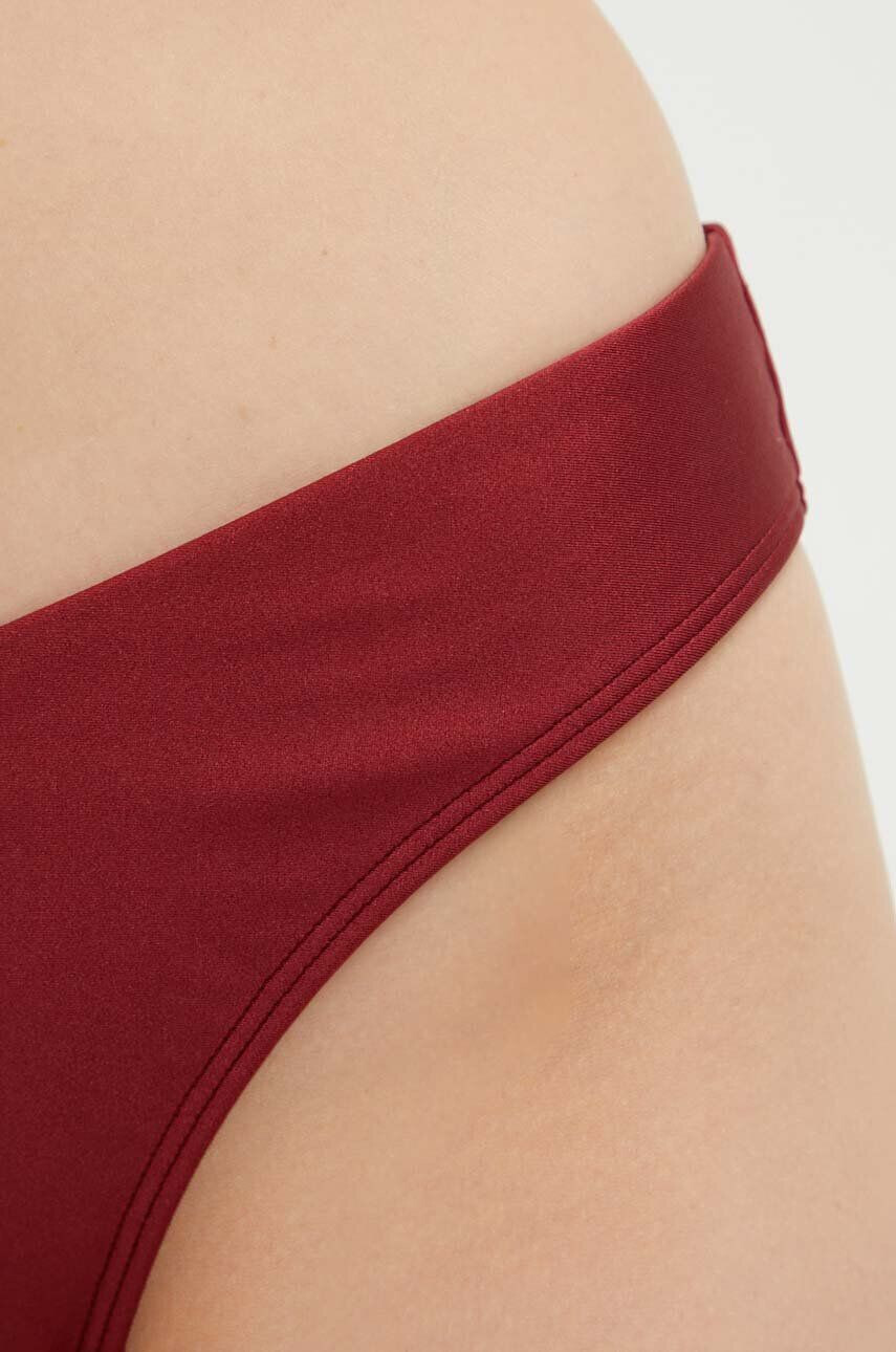 Abercrombie & Fitch chiloti de baie culoarea bordo - Pled.ro