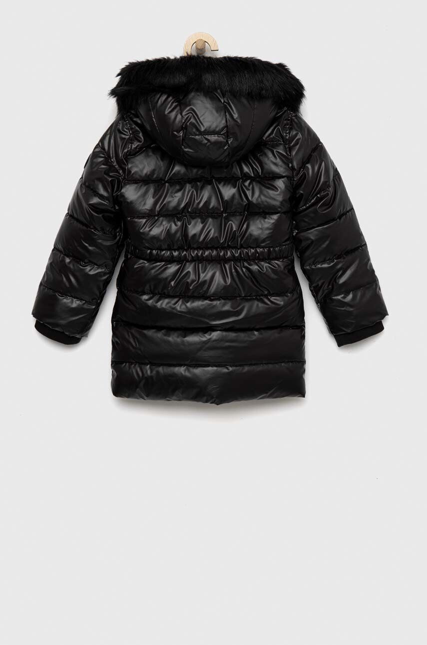 Abercrombie & Fitch geaca copii culoarea negru - Pled.ro