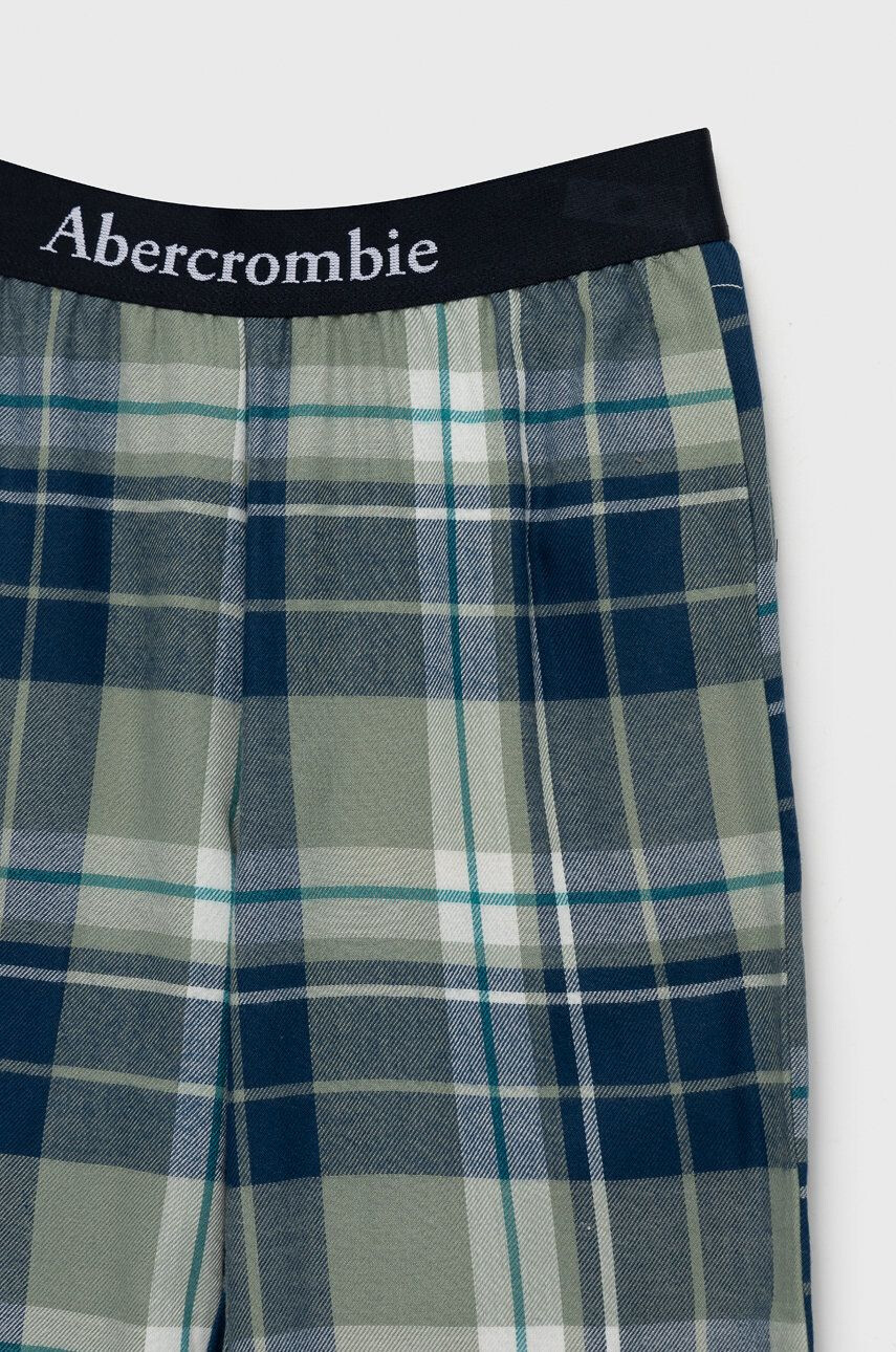 Abercrombie & Fitch pijama copii culoarea verde modelator - Pled.ro