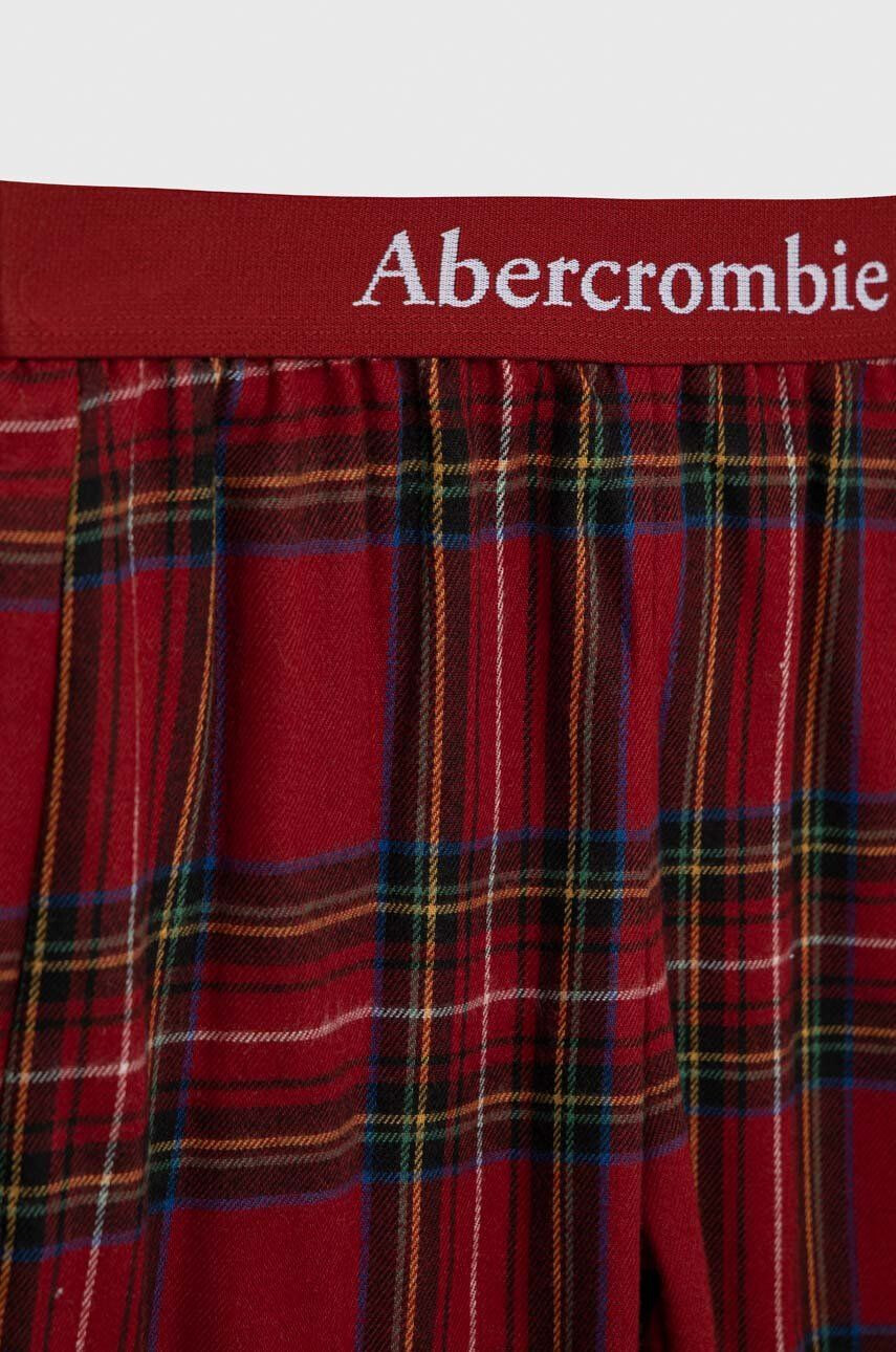 Abercrombie & Fitch pijama copii culoarea rosu modelator - Pled.ro