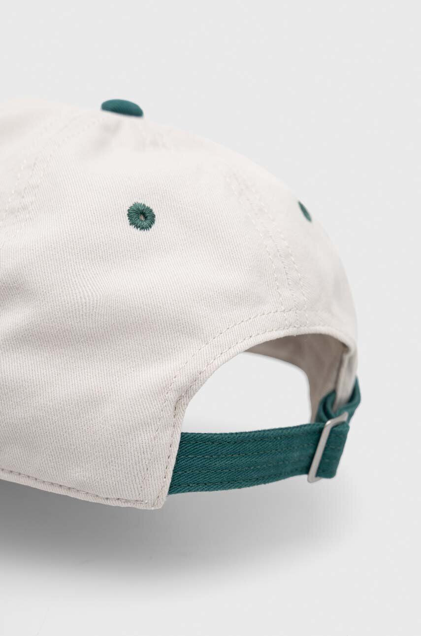 Abercrombie & Fitch șapcă de baseball din bumbac culoarea verde cu imprimeu - Pled.ro