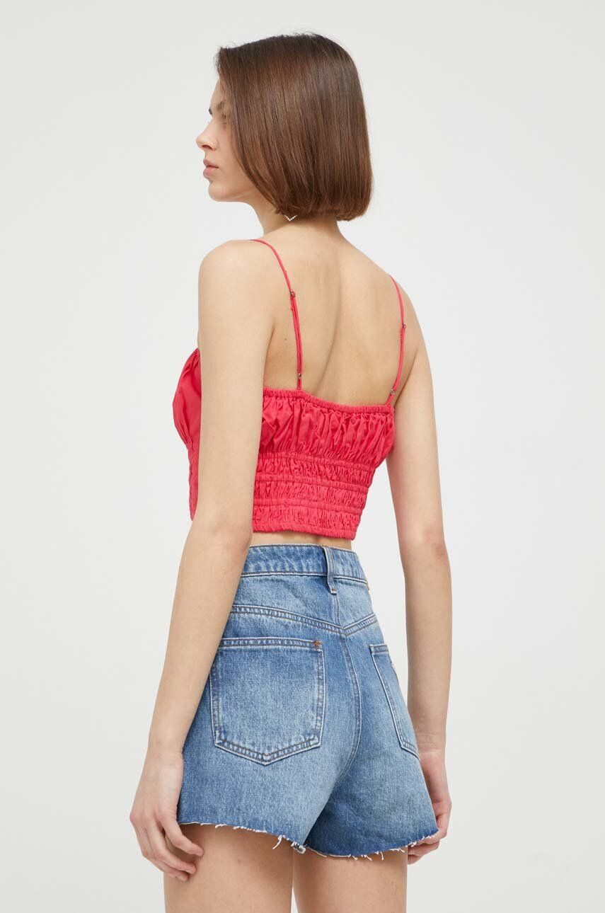 Abercrombie & Fitch top x The Trevor Project femei culoarea roz - Pled.ro