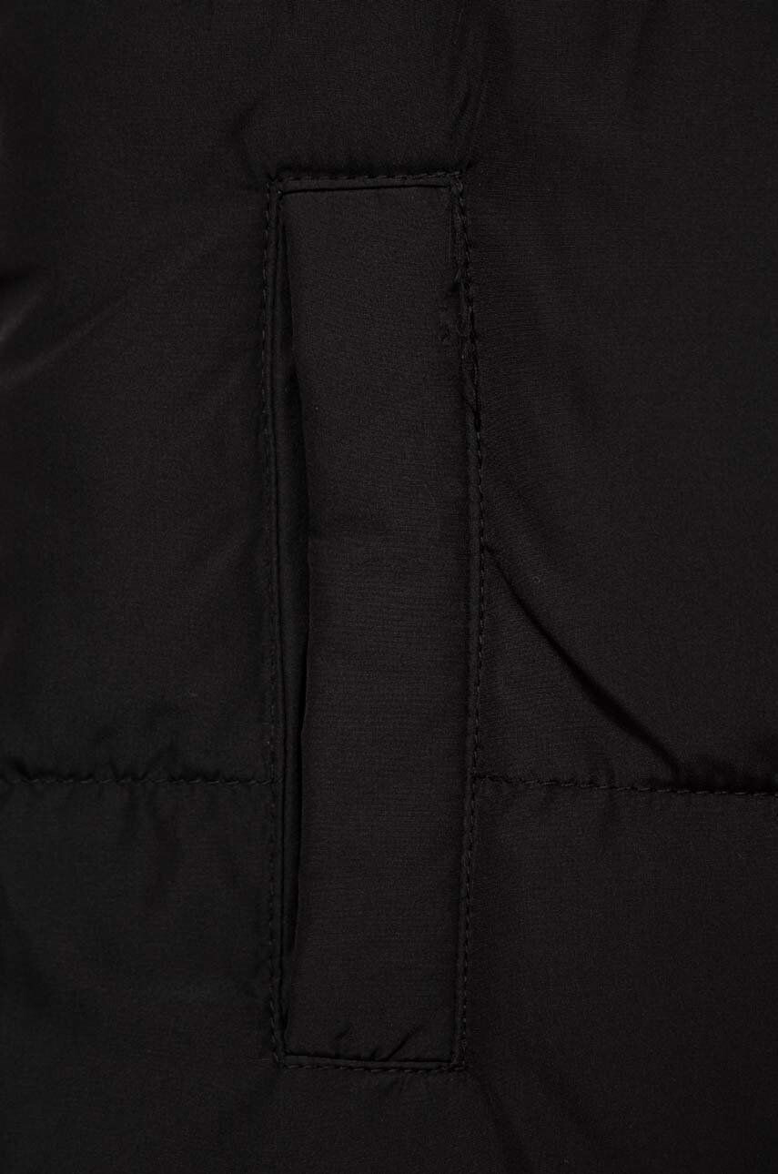 Abercrombie & Fitch vesta copii culoarea negru - Pled.ro