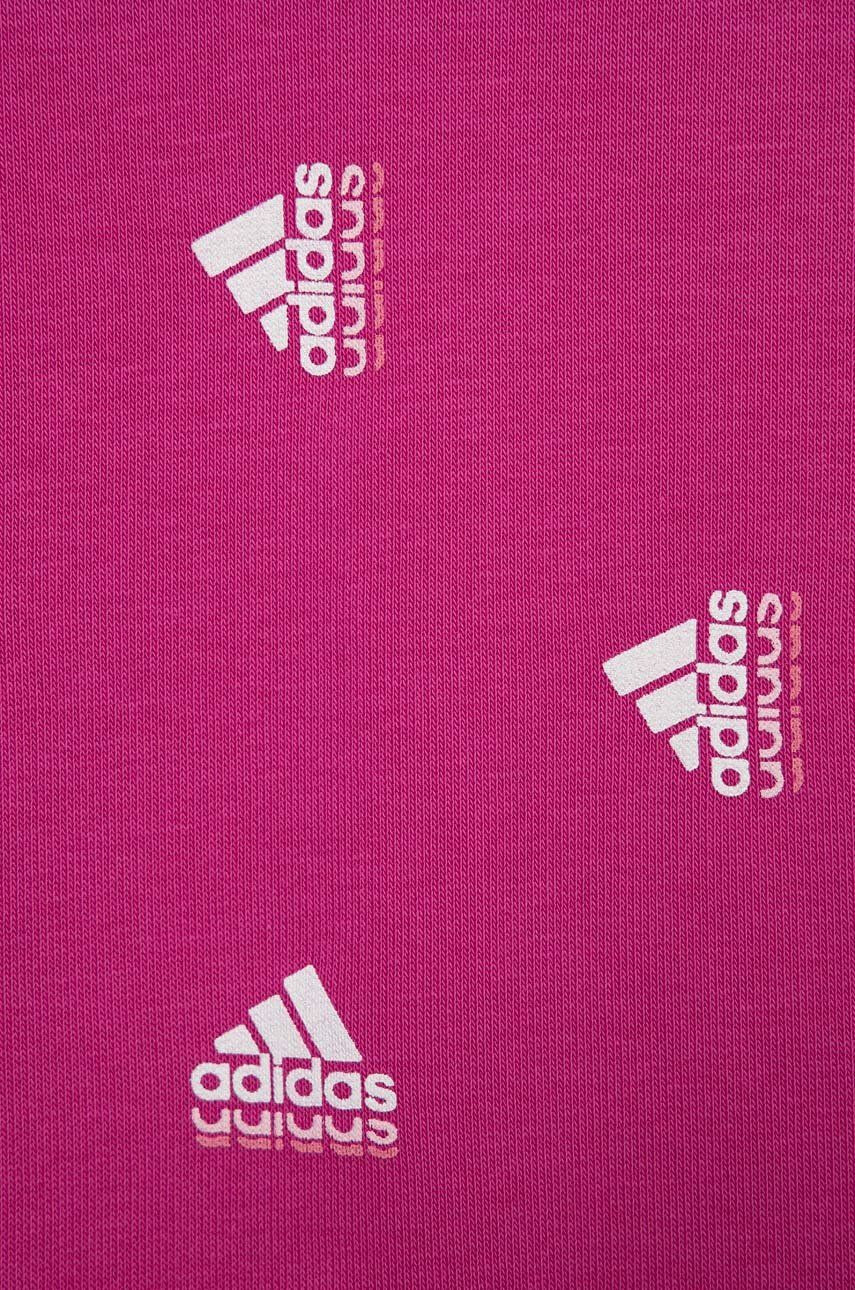 adidas bluza copii G BLUV culoarea roz modelator - Pled.ro