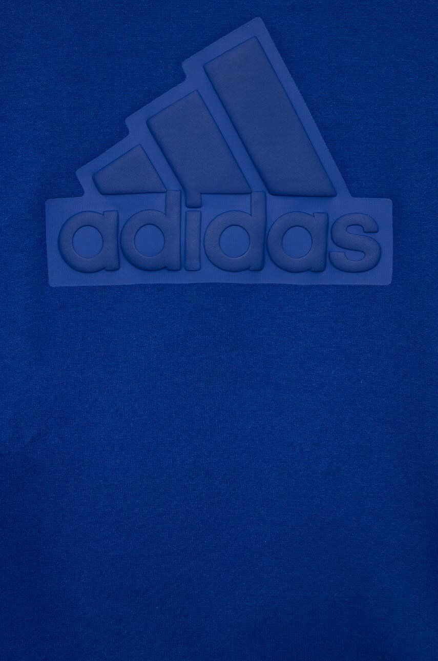 adidas bluza copii U FI cu glugă cu imprimeu - Pled.ro