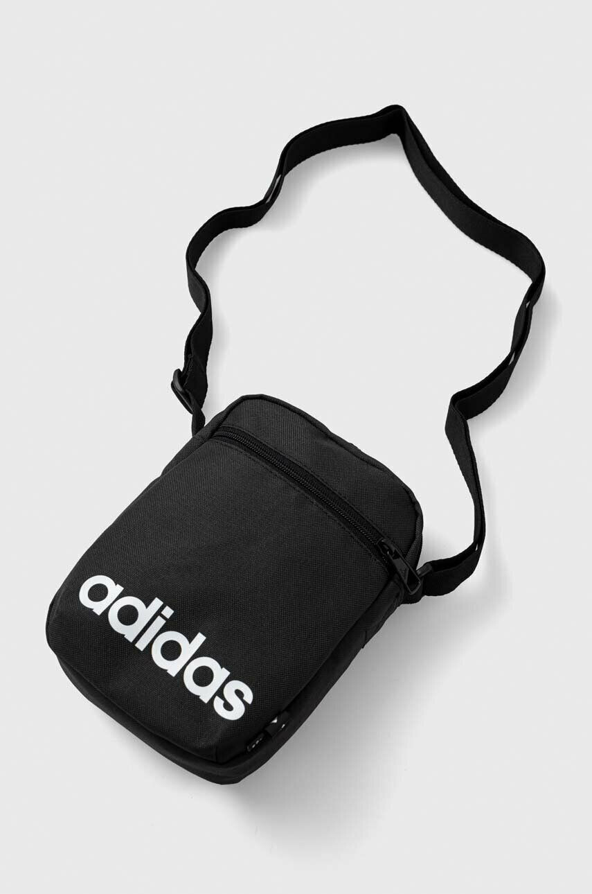 adidas borseta culoarea negru - Pled.ro