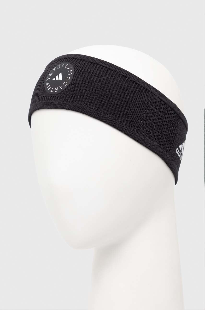 adidas by Stella McCartney bentita pentru cap culoarea negru - Pled.ro