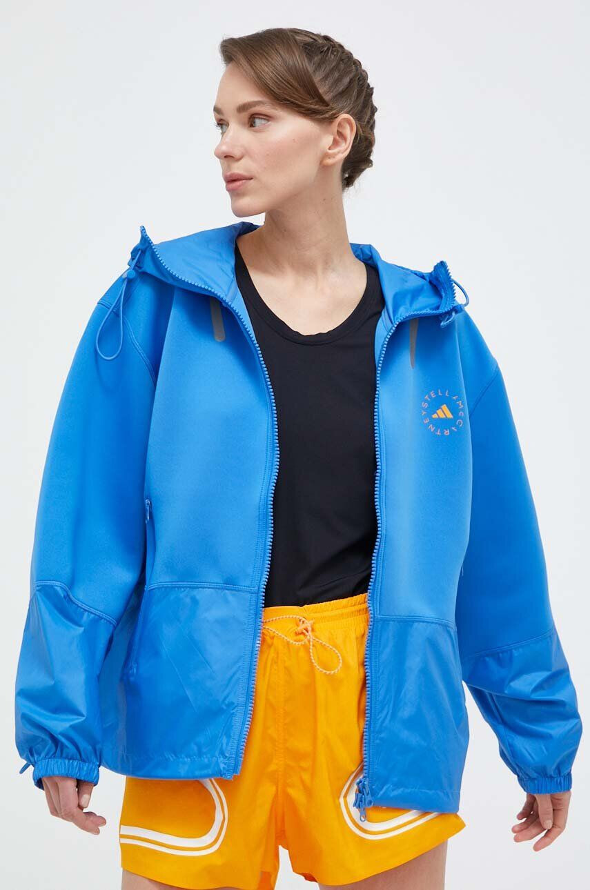 adidas by Stella McCartney geaca sport de tranzitie oversize - Pled.ro