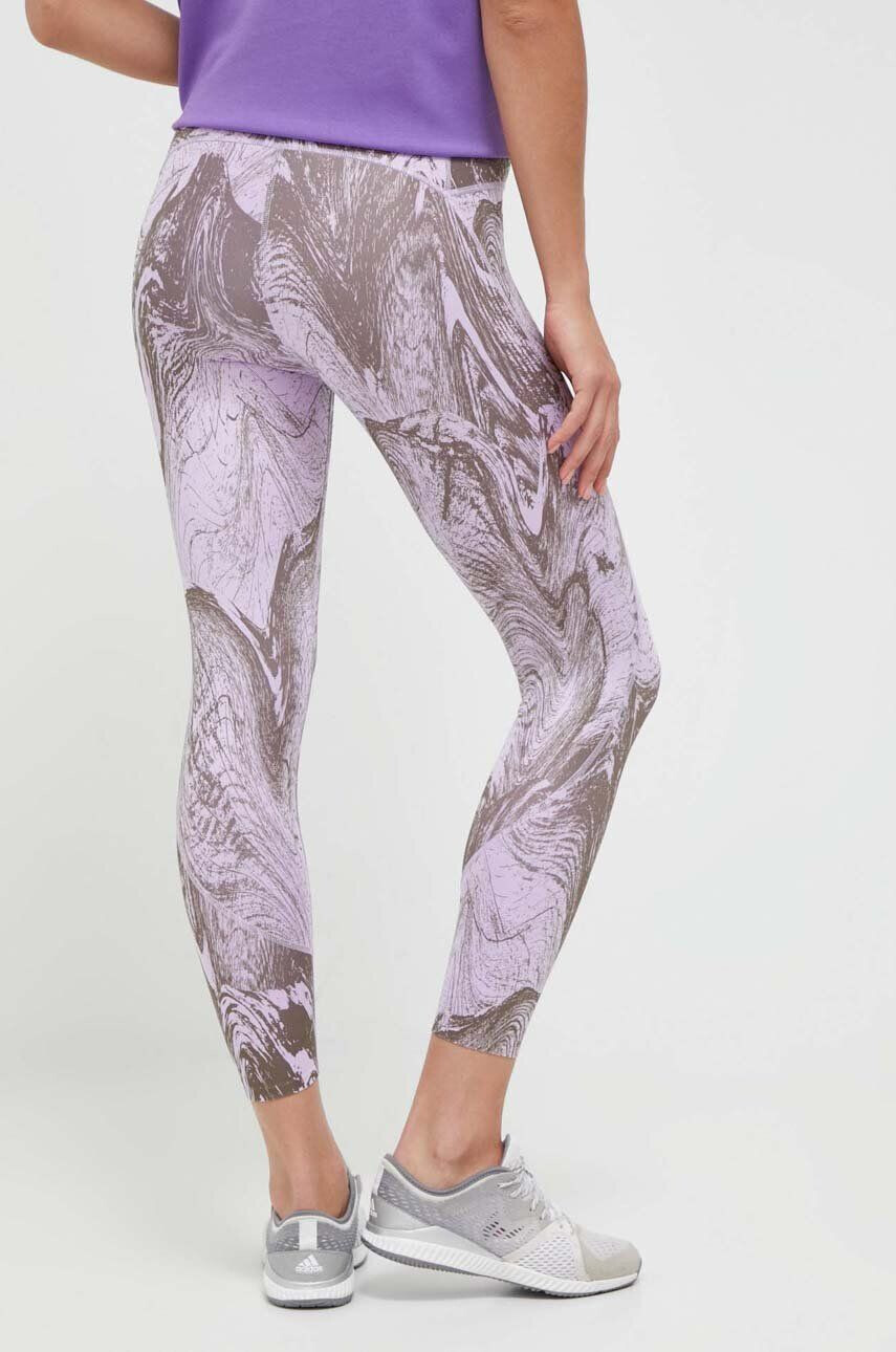 adidas by Stella McCartney leggins de antrenament TruePurpose Optime culoarea violet modelator - Pled.ro