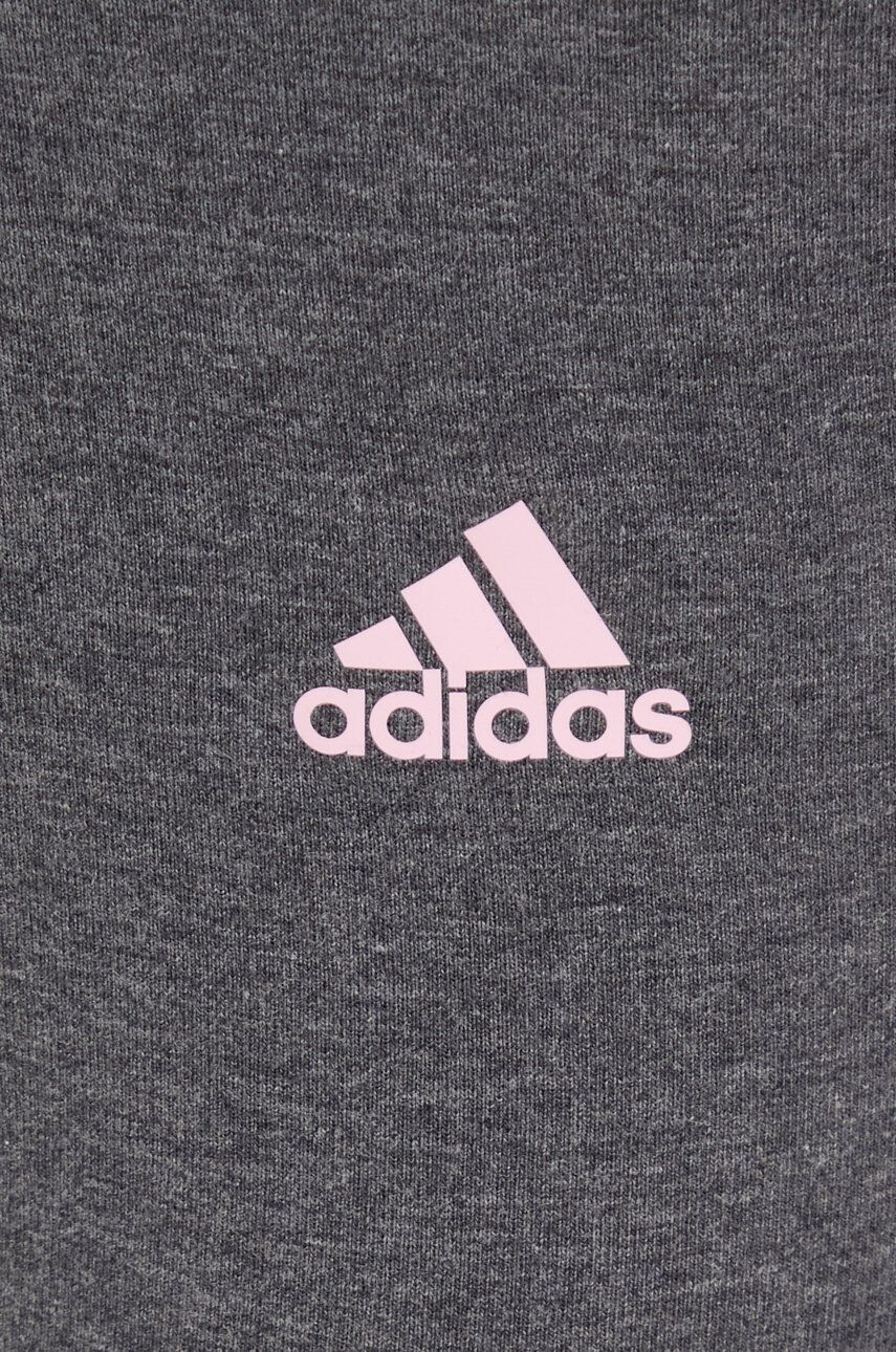 adidas colanti femei culoarea gri melanj - Pled.ro