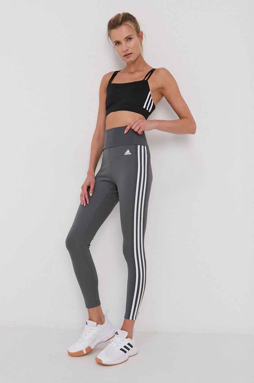 adidas colanti femei culoarea roz cu imprimeu - Pled.ro