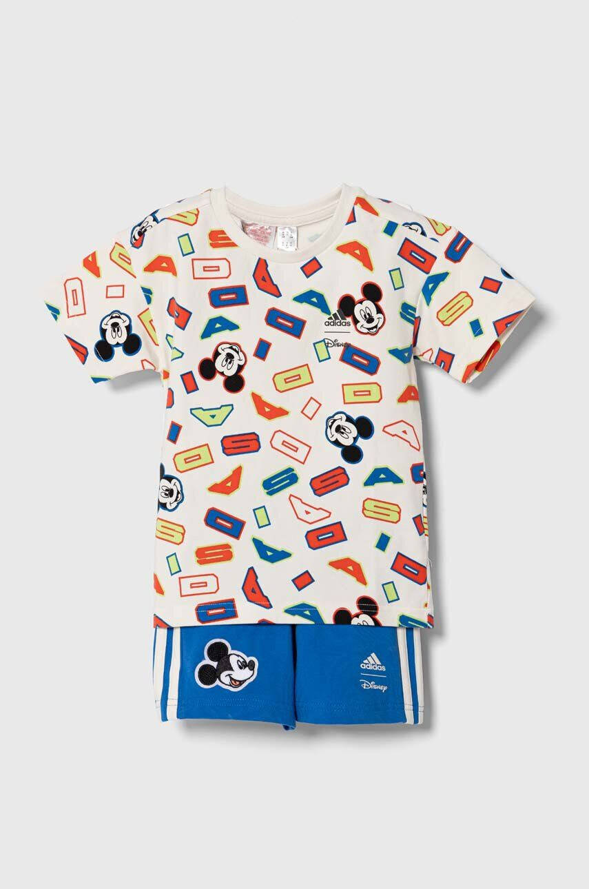 adidas compleu copii x Disney culoarea bej - Pled.ro