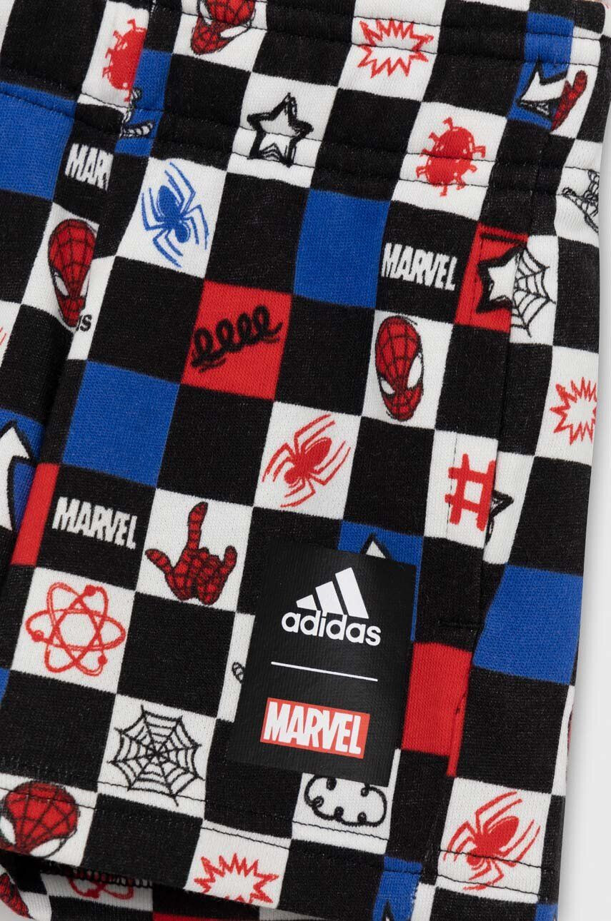 adidas compleu copii x Marvel culoarea alb - Pled.ro