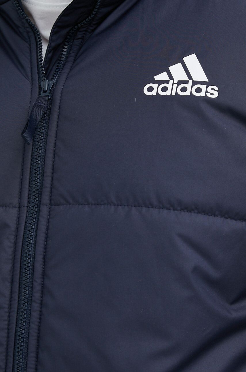 adidas geaca barbati culoarea albastru marin de tranzitie - Pled.ro