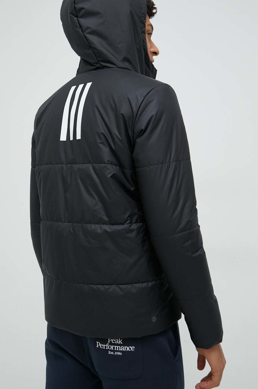 adidas geaca barbati culoarea negru de tranzitie - Pled.ro