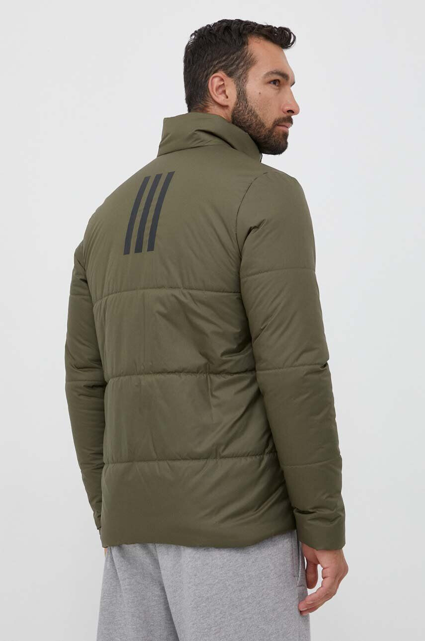 adidas geaca barbati culoarea verde de iarna - Pled.ro