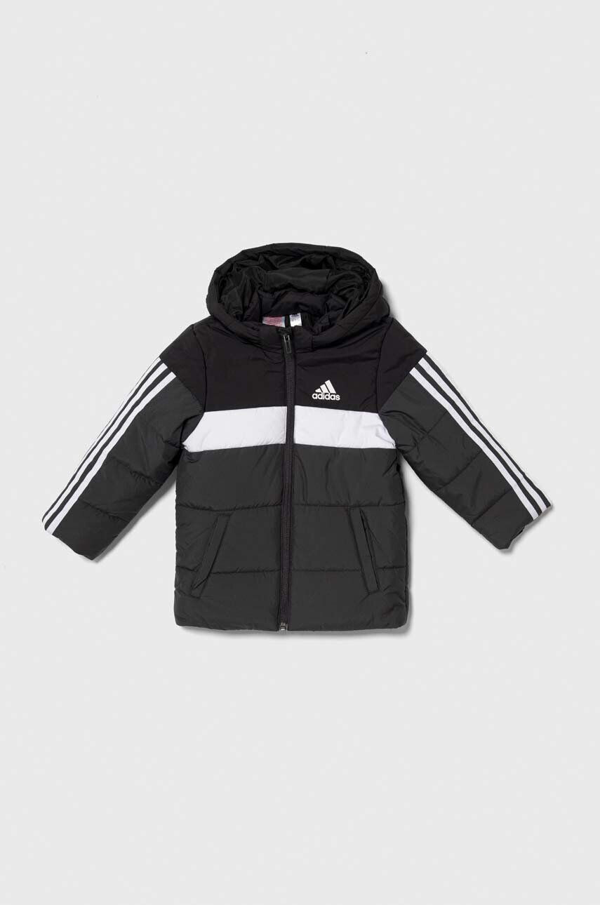 adidas geaca copii culoarea negru - Pled.ro