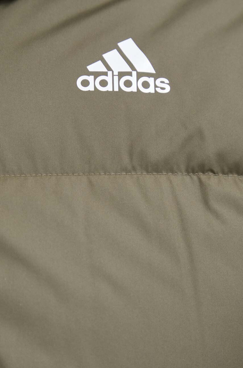 adidas geaca de puf barbati culoarea verde de iarna - Pled.ro