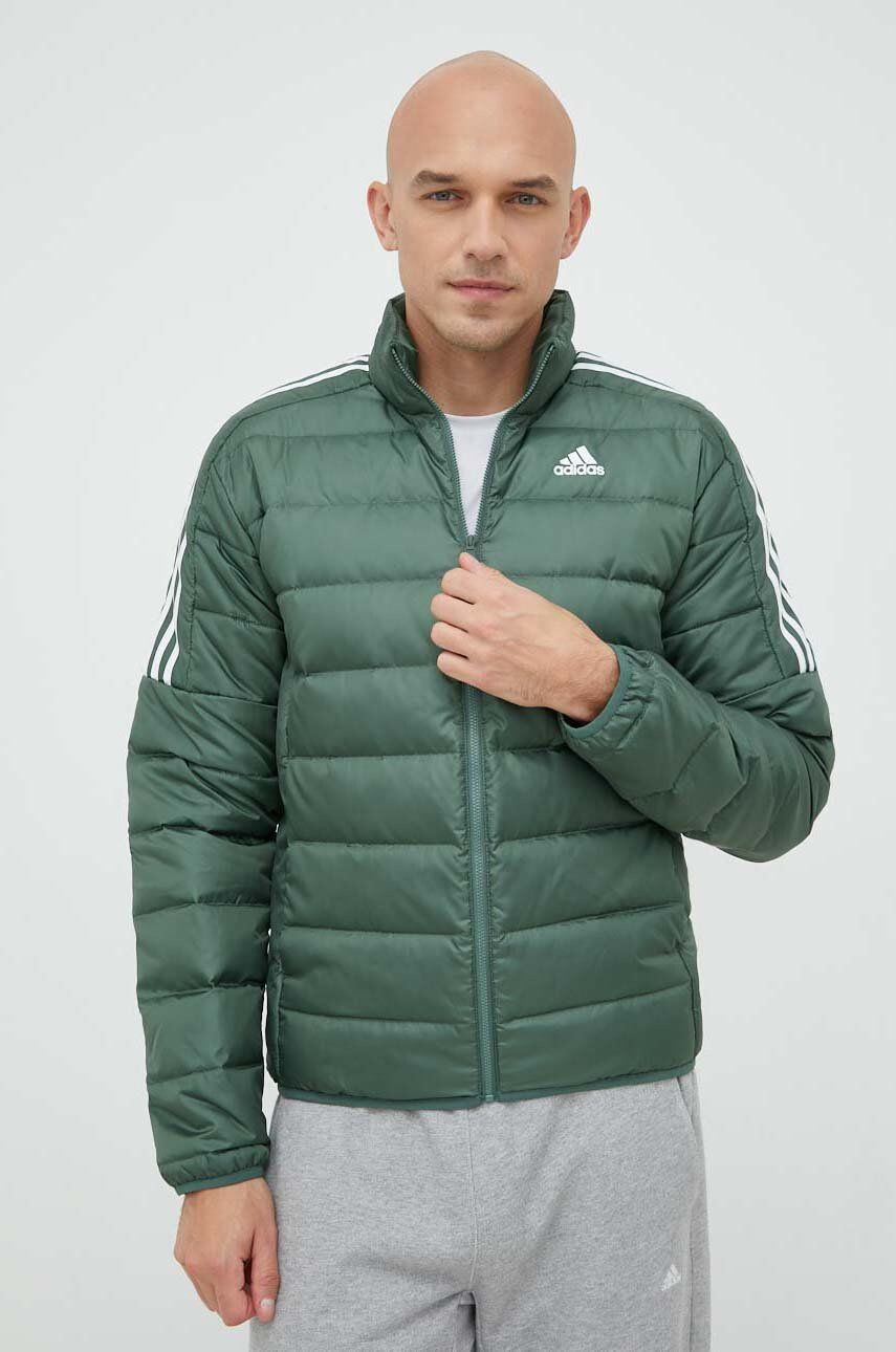 adidas geaca de puf barbati culoarea verde de tranzitie - Pled.ro