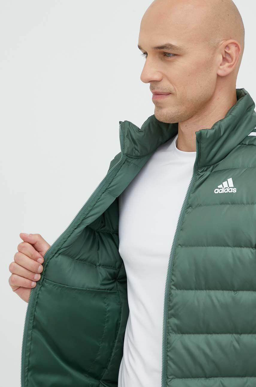 adidas geaca de puf barbati culoarea verde de tranzitie - Pled.ro