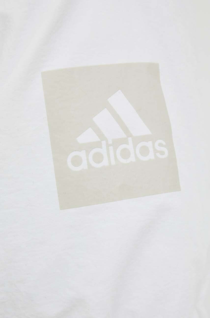 adidas geaca de puf femei culoarea alb de iarna - Pled.ro