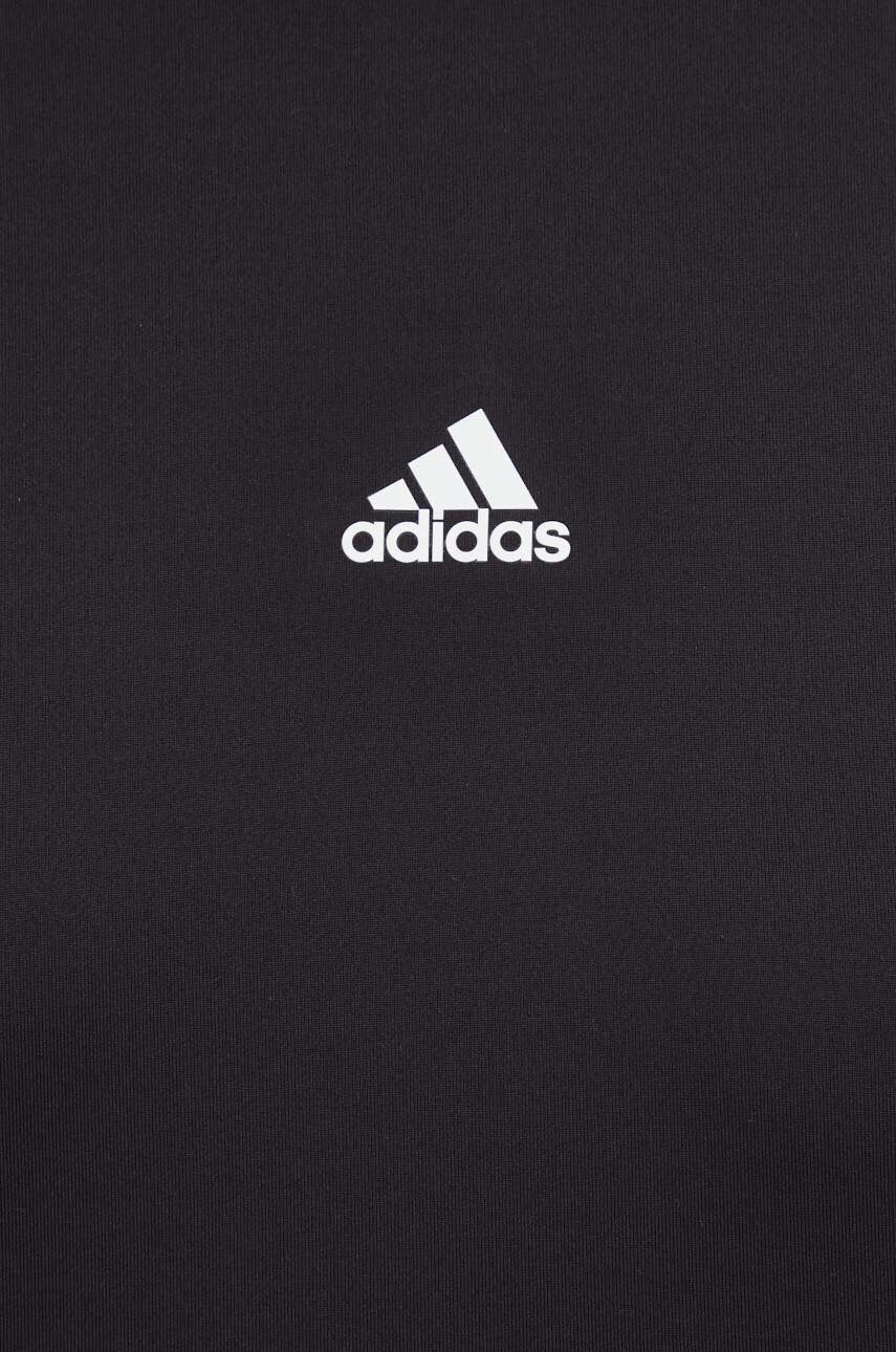 adidas mânecă lungă de antrenament Hyperglam culoarea negru - Pled.ro