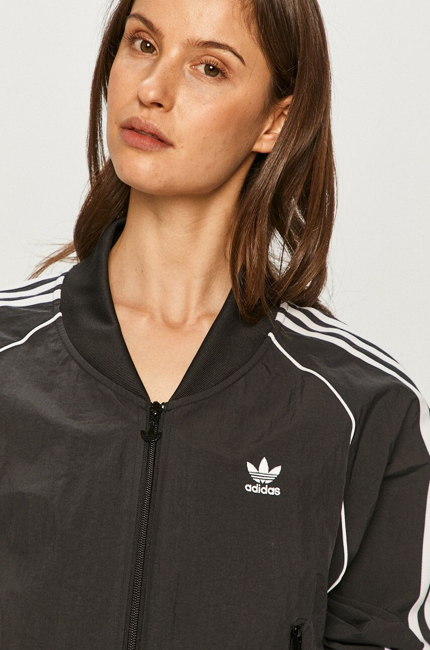 adidas Originals bluza barbati culoarea albastru marin cu imprimeu - Pled.ro