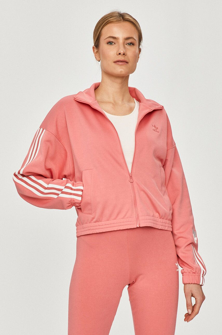 adidas Originals bluza barbati culoarea bej modelator - Pled.ro