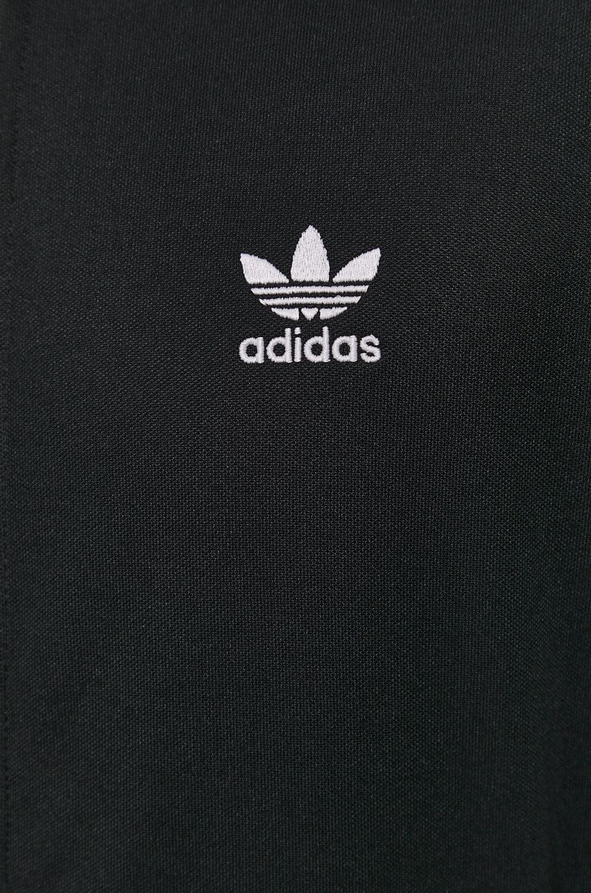 adidas Originals Bluză H09112 bărbați culoarea negru cu imprimeu H09112-BLACK - Pled.ro