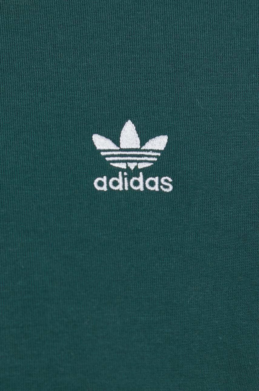 adidas Originals bluza Always Original femei culoarea verde cu imprimeu - Pled.ro