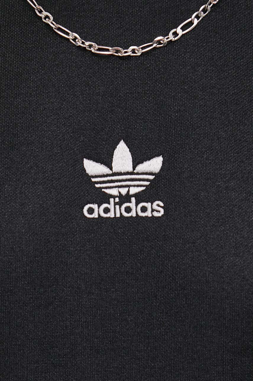 adidas Originals bluza HC1918 barbati culoarea negru neted - Pled.ro