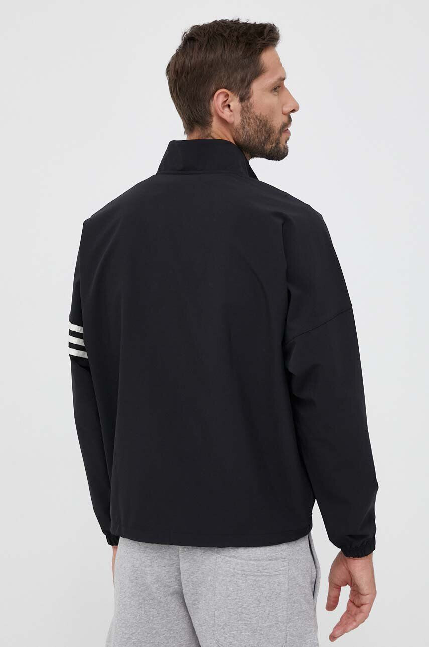 adidas Originals bluza barbati culoarea negru neted - Pled.ro