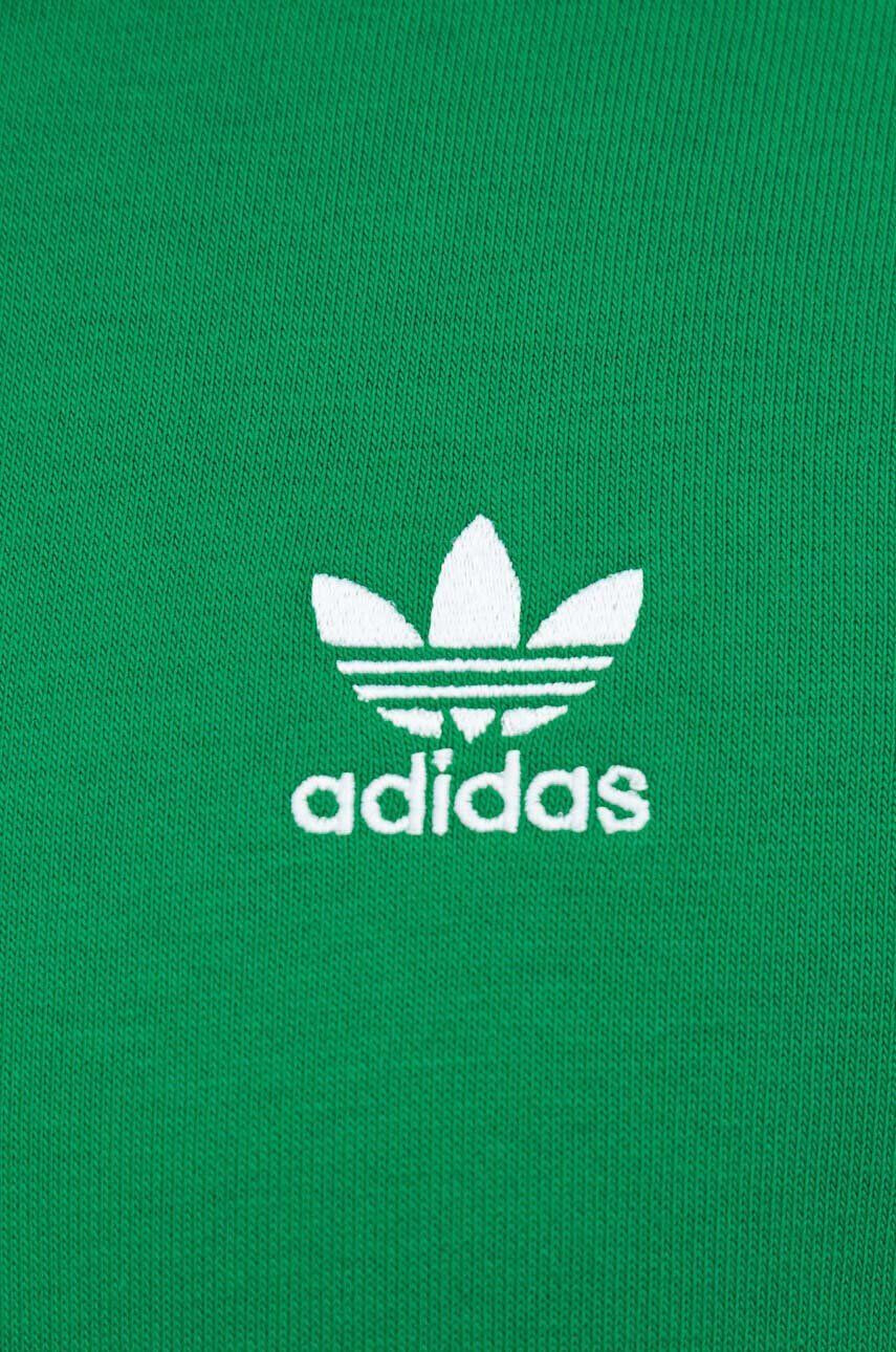 adidas Originals bluza barbati culoarea verde neted - Pled.ro