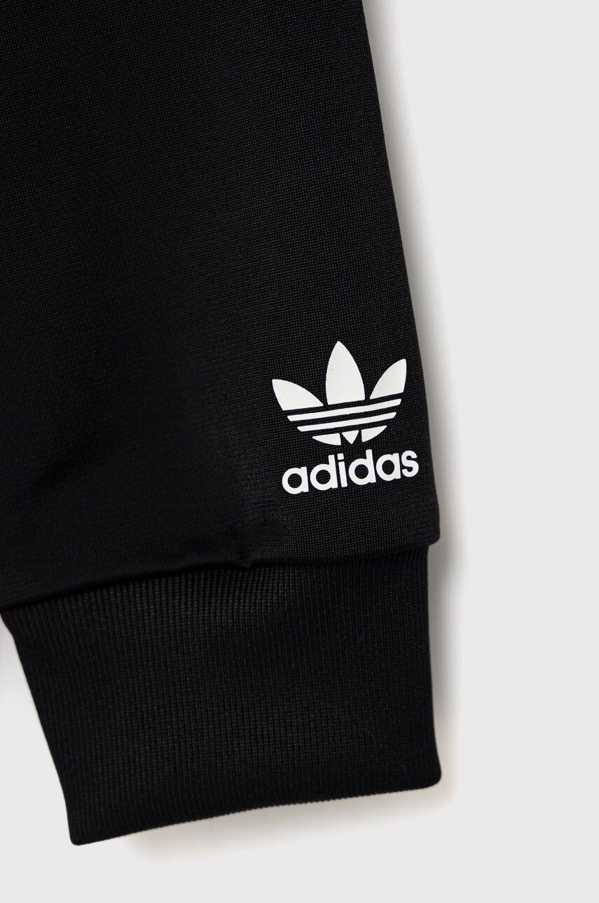 adidas Originals bluza copii HB9461 culoarea negru cu imprimeu - Pled.ro