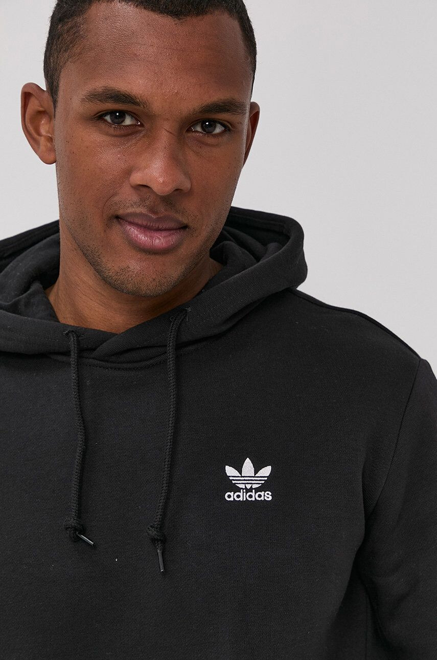 adidas Originals Bluză H34652 culoarea negru material neted H34652-BLACK - Pled.ro