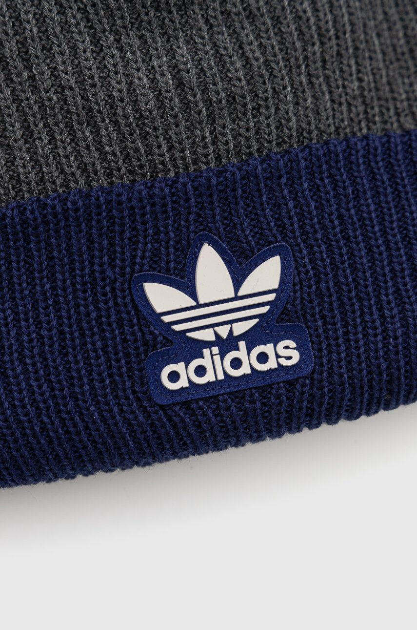 adidas Originals Căciulă H35512 culoarea albastru marin - Pled.ro