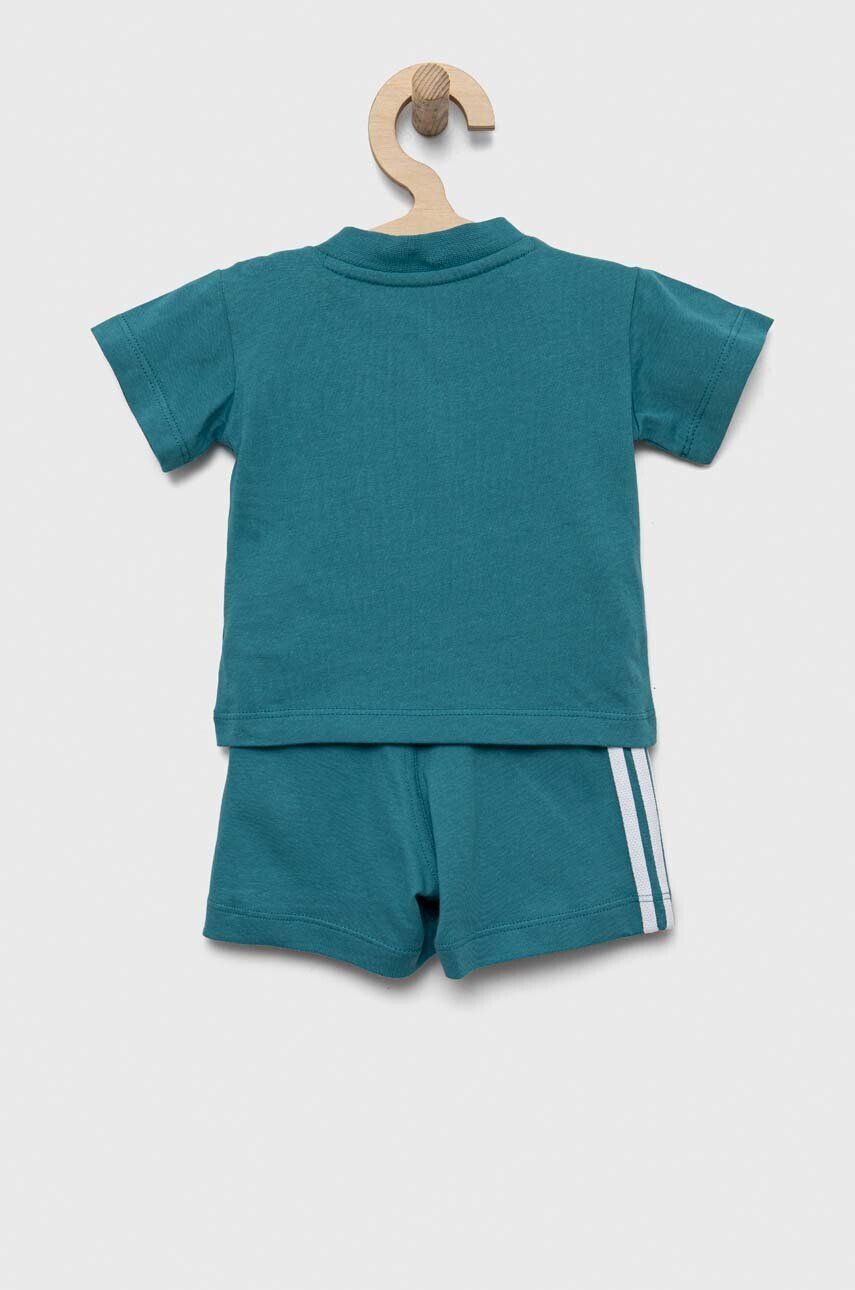 adidas Originals compleu bebe culoarea turcoaz - Pled.ro