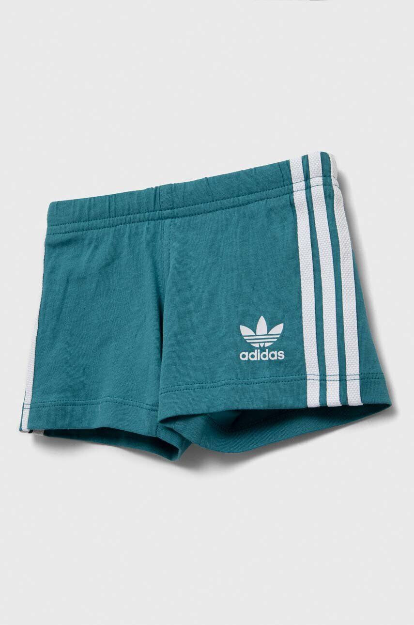 adidas Originals compleu bebe culoarea turcoaz - Pled.ro