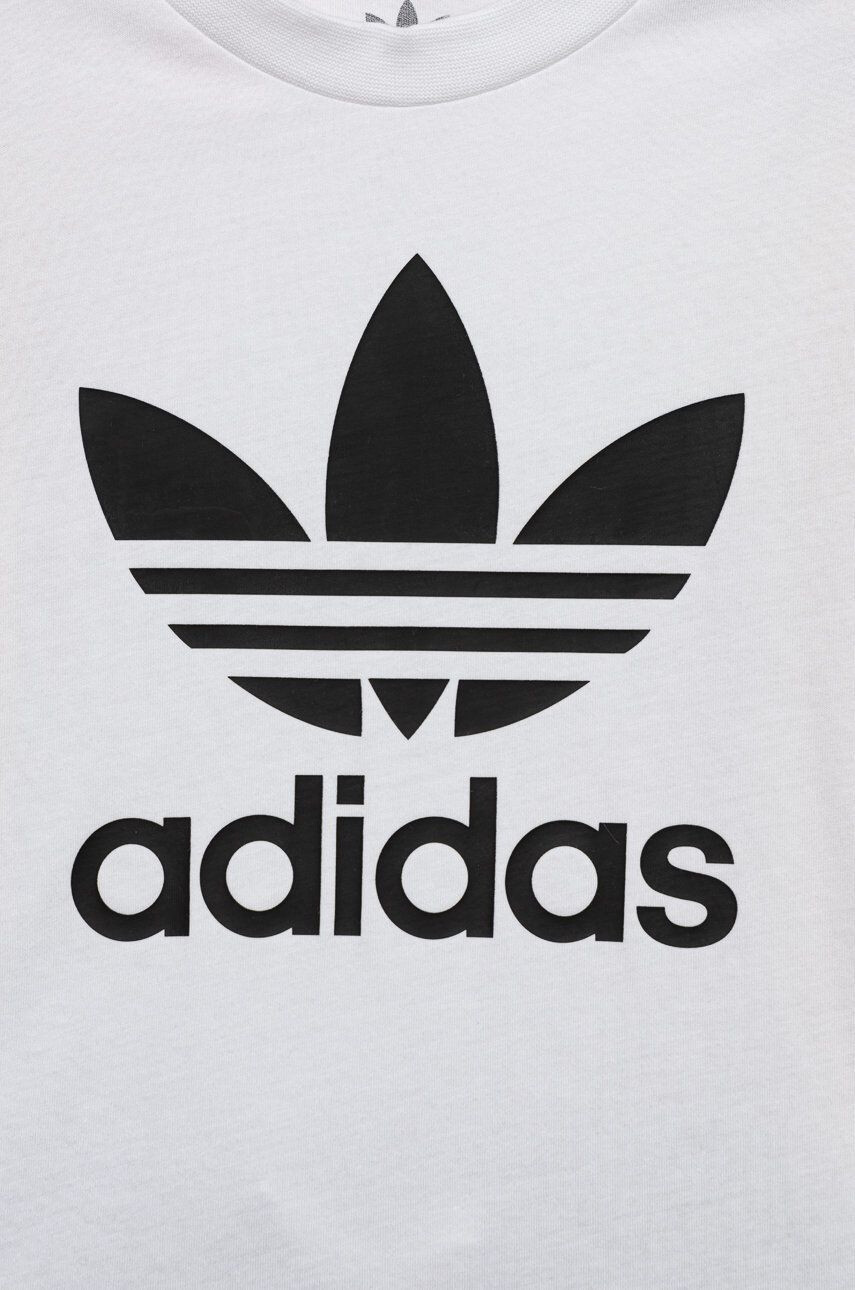 adidas Originals compleu copii culoarea alb - Pled.ro