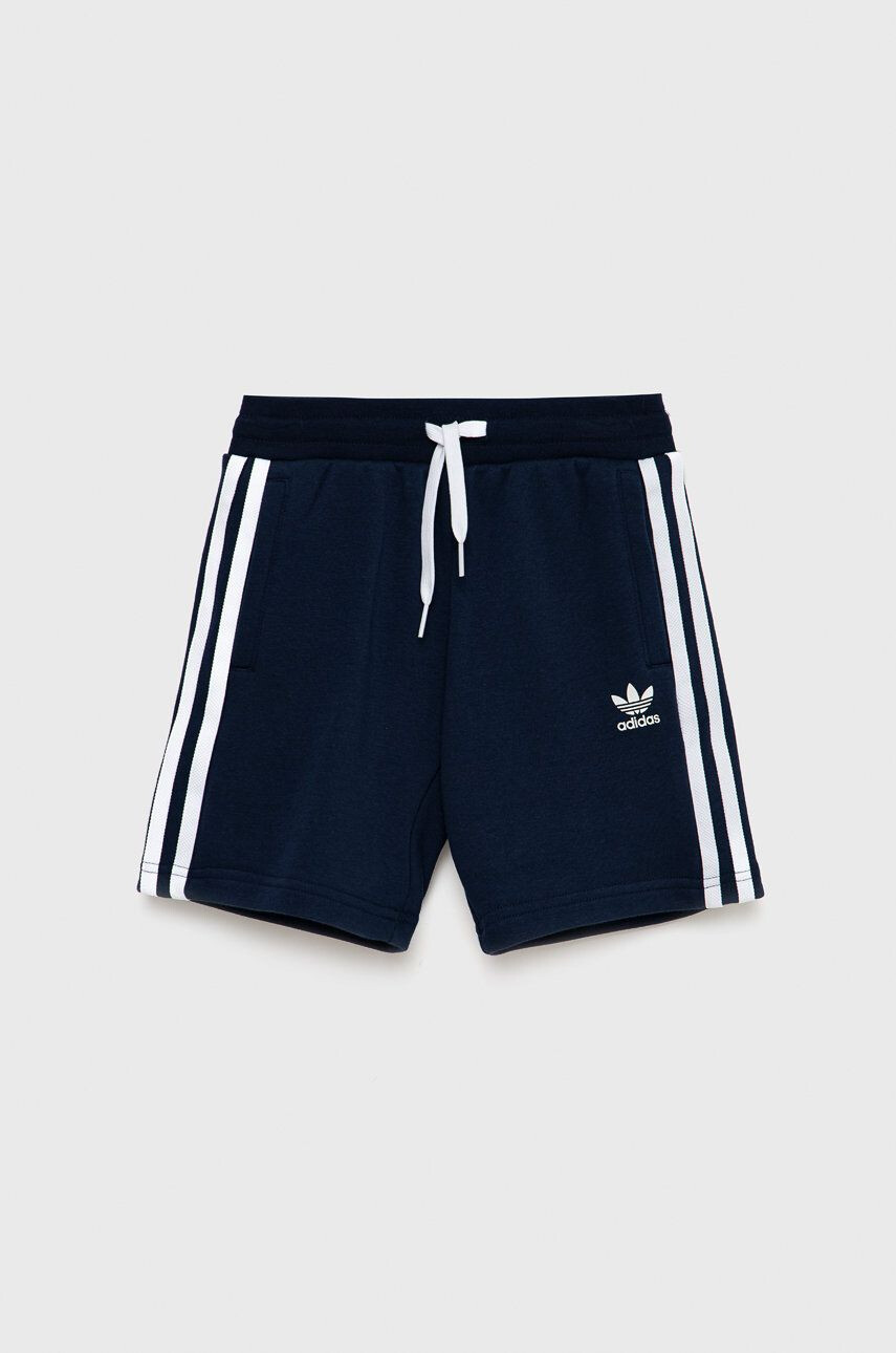 adidas Originals compleu copii HK2970 culoarea albastru marin - Pled.ro