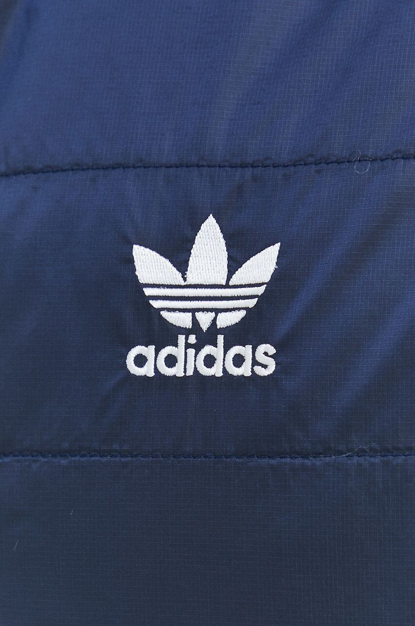 adidas Originals geaca barbati culoarea albastru marin de tranzitie - Pled.ro