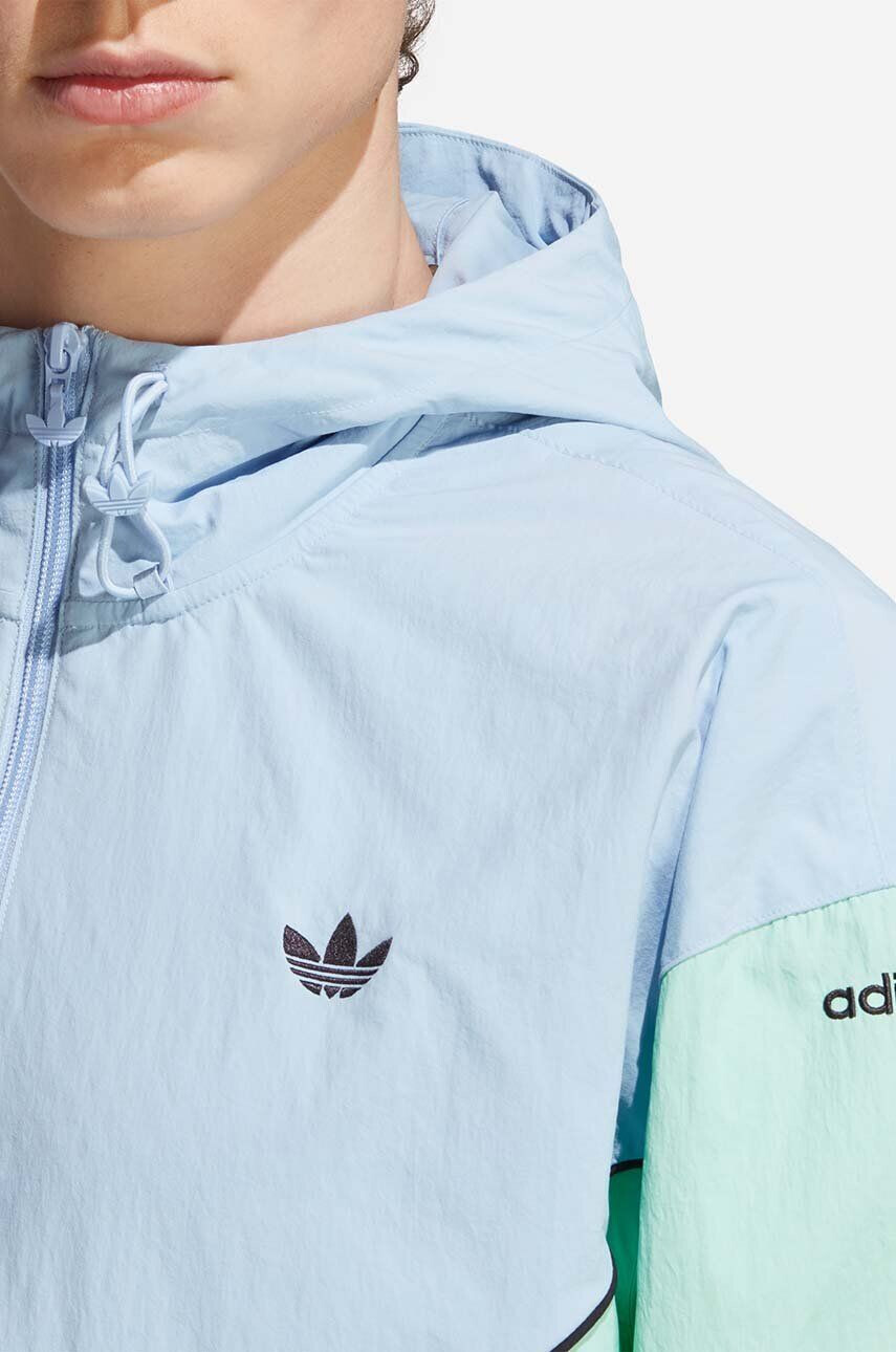 adidas Originals geacă barbati de tranzitie oversize HR8934-BLUDAW/AMB - Pled.ro